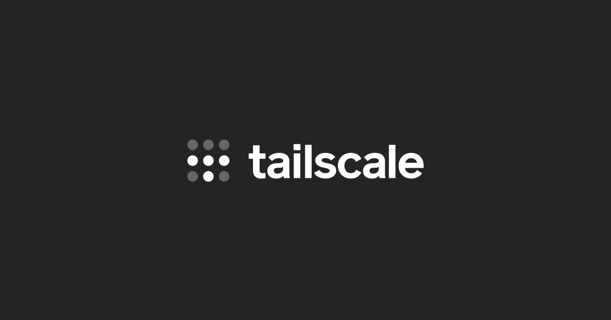 Tailscale for OPSEC