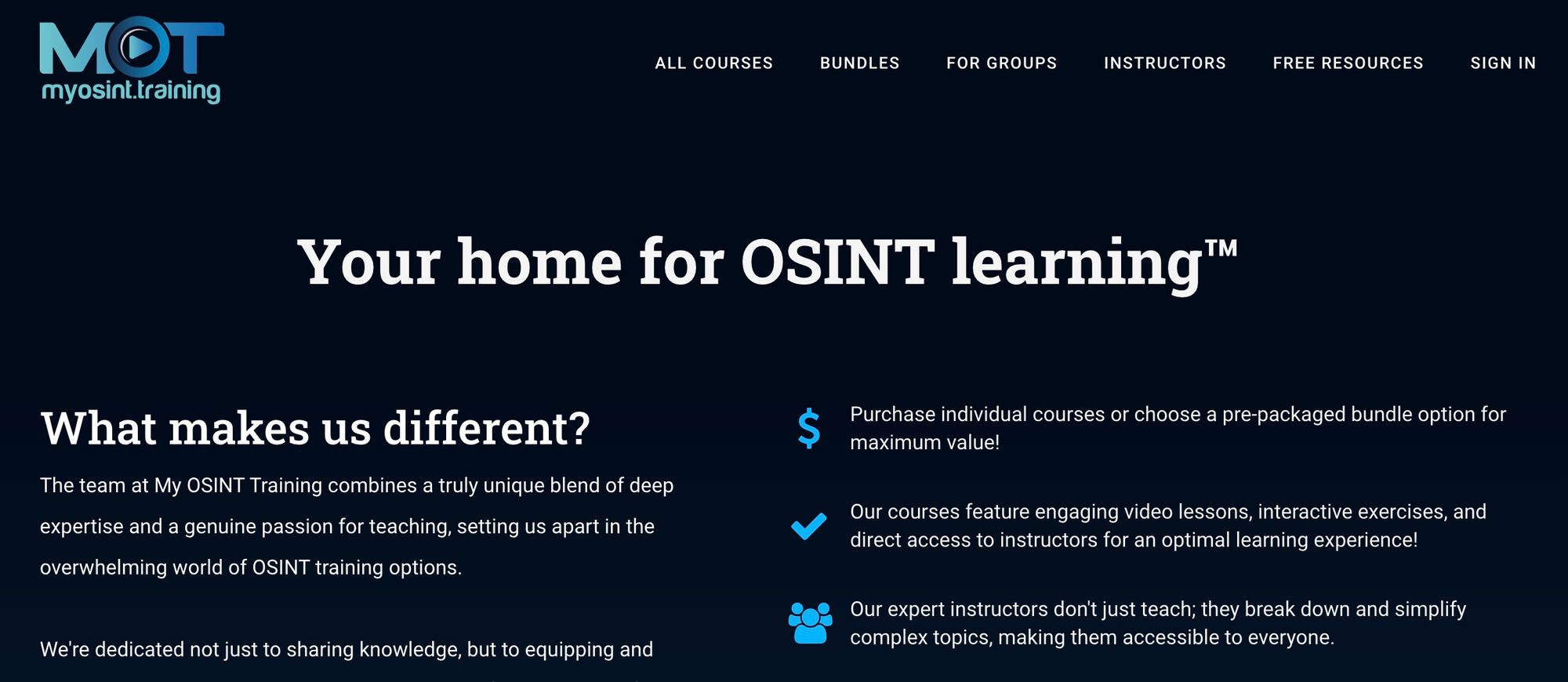 Great OSINT Training