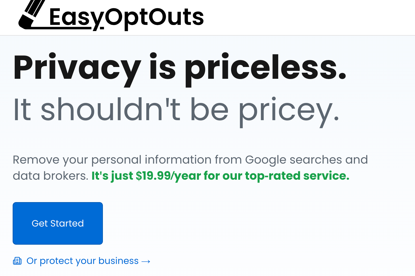 Affordable Privacy Solutions