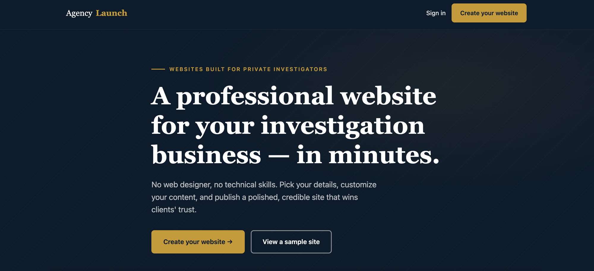 Agency Launch