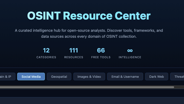 Creating OSINT Resources